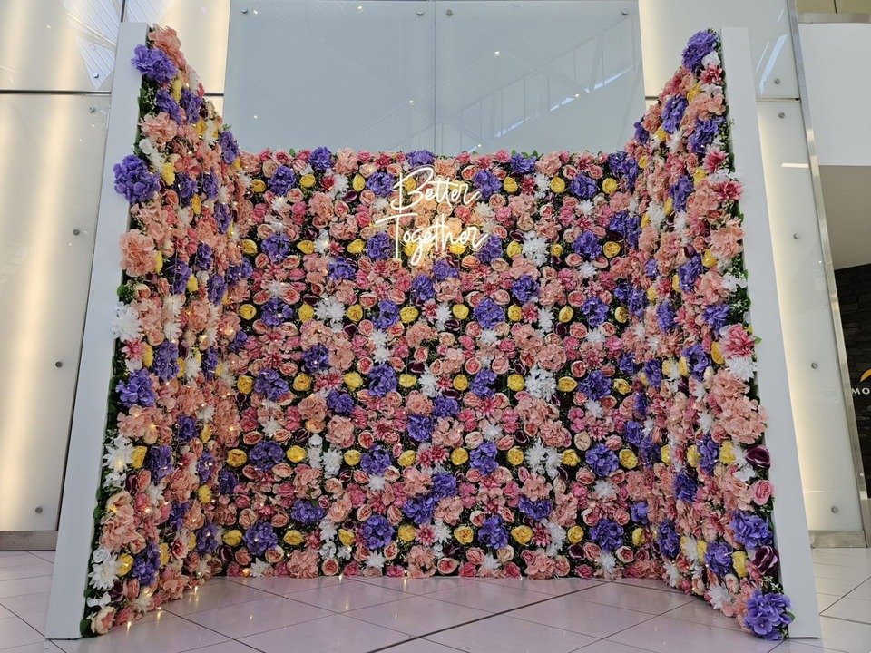 selfie wall